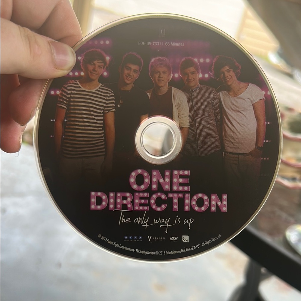 One Direction Music DVD - Black